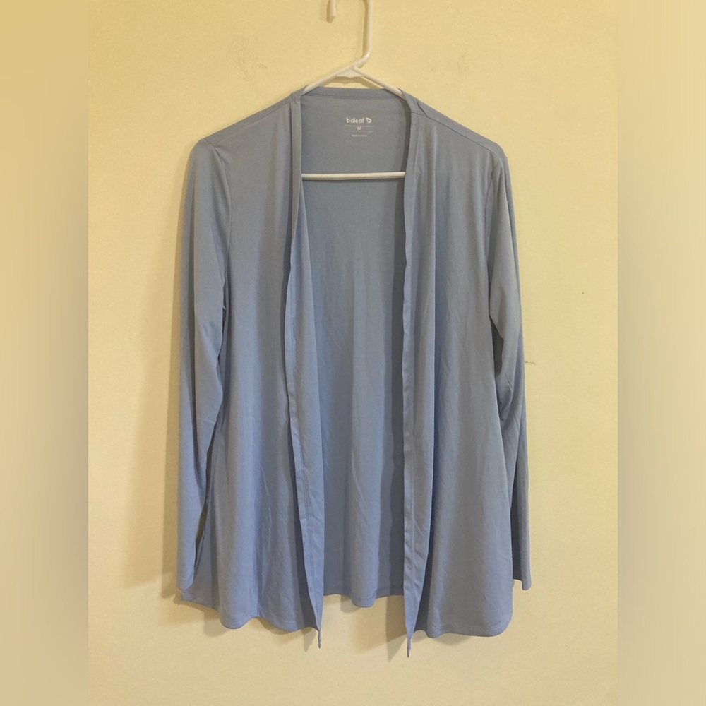Baleaf Light Blue Open Cardigan